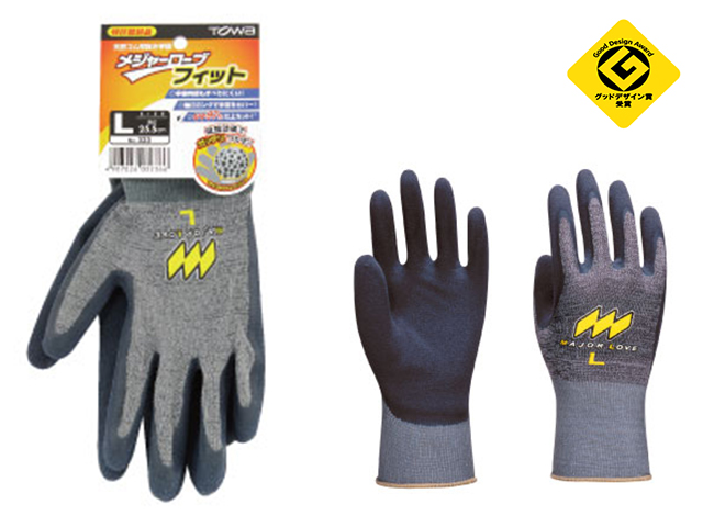 【25%OFF】 (まとめ) 東和コーポレーション トワロン メジャーローブフィット M 323-M 1双 〔×20セット〕 使い捨て手袋 作業用ゴム手袋 TOWA メジャーローブフィット No.323 サイズ組合せ可能 10双1セット