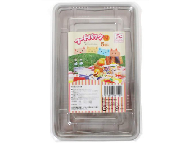 日本デキシー　ドルフィン フードパックＭサイズ（長210X幅130X深35mm）5個入りX100P