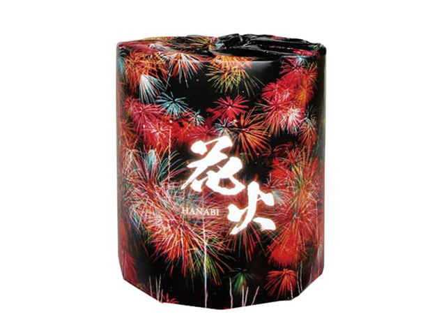 販促用トイレットペーパー 花火 ダブル30m 個包装100個