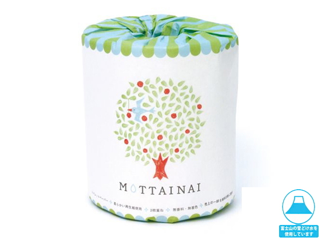 林製紙トイレットペーパー　MOTTAINAI