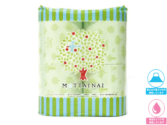 林製紙トイレットペーパー　MOTTAINAI