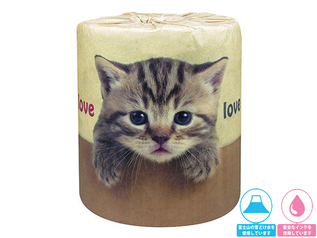 林製紙トイレットペーパー　やっぱり猫が好き