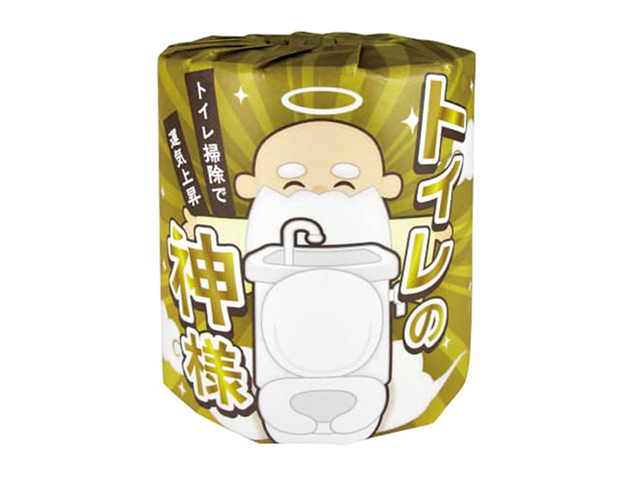 販促用トイレットペーパー トイレの神様 ダブル30m 個包装100個