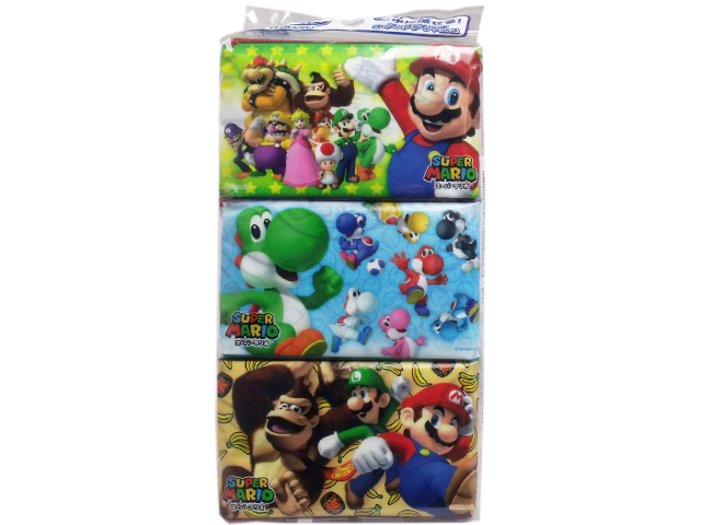消耗品なごみ　ハヤシ商事　スーパーマリオ 水に流せるポケットティシュ