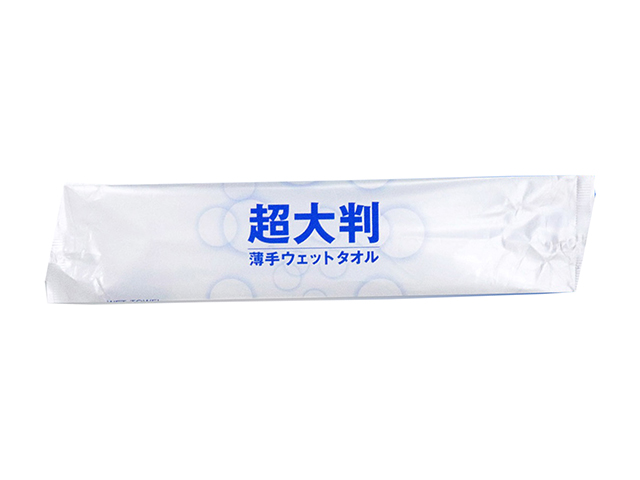 使い捨ておしぼり iiもの本舗 フレッシュプラス 超大判 薄手ウェットタオル 50本入Ｘ6パック