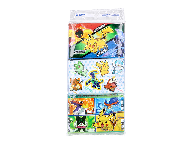 水に流せるプリントティシュ タカラトミー ポケットモンスター 8組16枚 6個入りＸ30パック