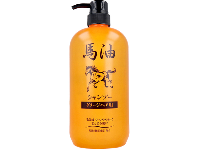 ジュンラブ 馬油シャンプー ダメージヘア用 フルーティフローラルの香り 1000mL