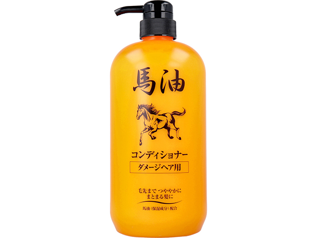 ジュンラブ 馬油コンディショナー ダメージヘア用 フルーティフローラルの香り 1000mL