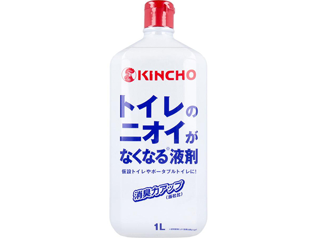 トイレ用消臭剤 キンチョウ トイレのニオイがなくなる液剤 1L X3本