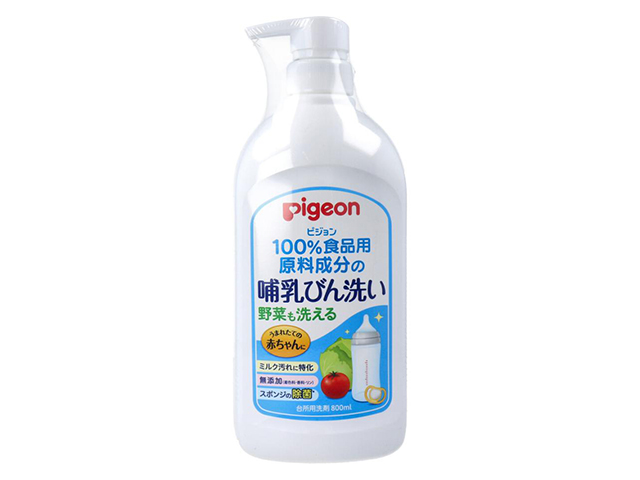台所用合成洗剤 ピジョン 哺乳びん洗い 無添加 本体 800mL X4本