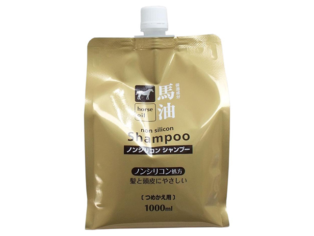 馬油シャンプー ノンシリコンシャンプー 詰替用 1000mL