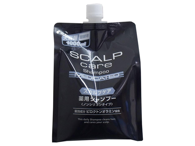 薬用シャンプー スカルプケア ノンシリコンタイプ 大容量 詰替用 1000mL