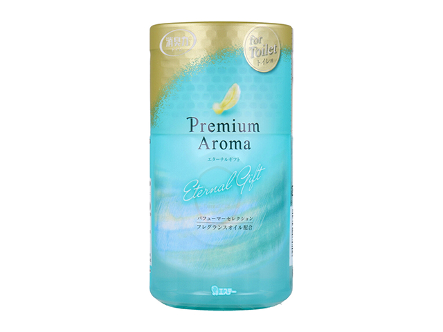 トイレ用消臭剤 エステー トイレの消臭力 PremiumAroma エターナルギフト フローラルフルーティーの香り 400mL X8個
