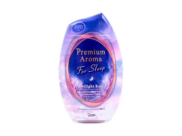 エステー お部屋の消臭力 PremiumAroma ForSleep トワイライトローズ 400mL X6個