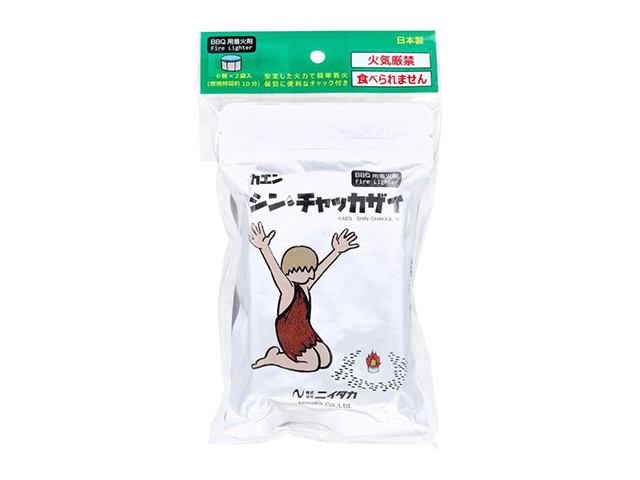 ニイタカ カエン シンチャッカザイ 日本製BBQ用着火剤 燃焼時間約10分 6個X2袋入り X10パック
