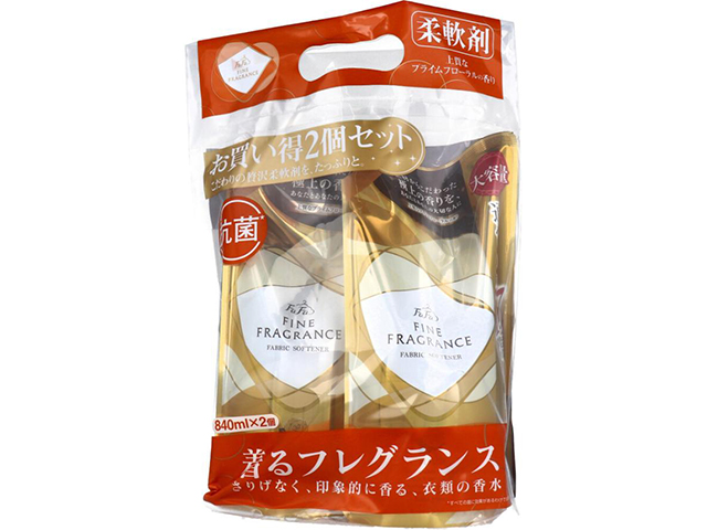 NSファーファジャパン 柔軟仕上げ剤 ファーファ ファインフレグランス ボーテ プライムフローラルの香り 詰替用 840mL 2個入り X3パック