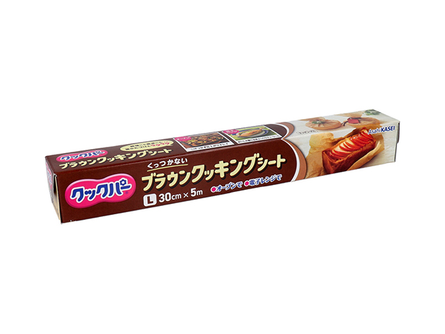 クッキングシート 旭化成ホームプロダクツ クックパー ブラウンクッキングシート Lサイズ 30cmX5m X10本