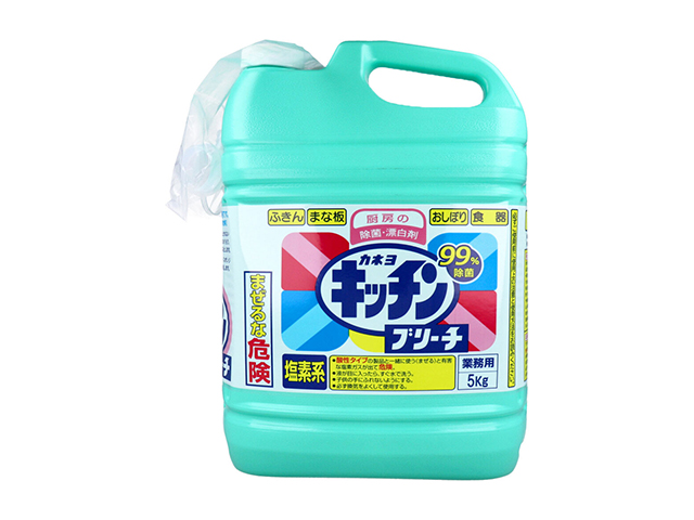 厨房用漂白剤 カネヨ石鹸 キッチンブリーチ アルカリ性 業務用 5kg X3本
