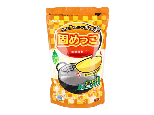 油処理剤 カネヨ石鹸 固めっこ 業務用 500g X5パック