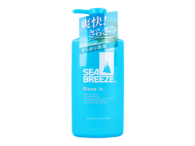 リンスインシャンプー SEABREEZE シーブリーズ アクアティックシトラスの香り 本体 490mL X3本