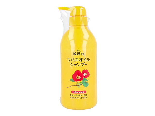 ヘアシャンプー 黒ばら本舗 純椿油 ツバキオイル ほのかなフローラルフルーティの香り 500mL X3本