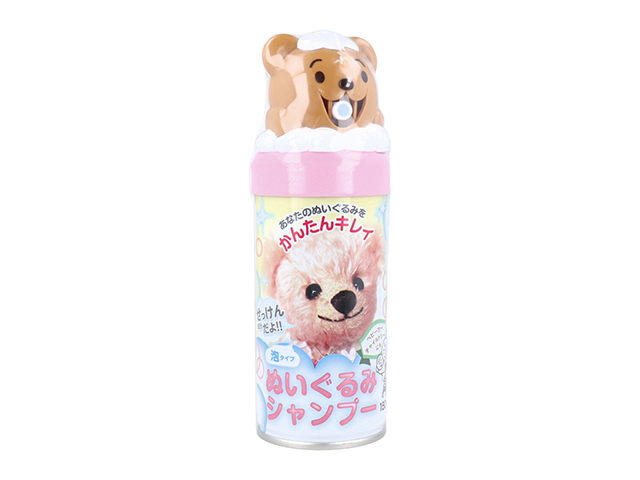 ぬいぐるみ用ドライシャンプー 日本フイリン 除菌 消臭 せっけん成分 弱アルカリ性 泡タイプ 150mL X3本