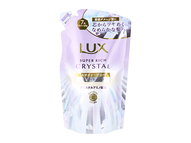 ヘアトリートメント ユニリーバ・ジャパン LUX ラックス スーパーリッチクリスタル マルチダメージリペア 優雅なスズラン＆ジャスミンの香り 詰替用 300g X5パック