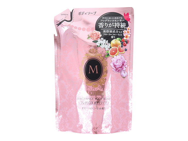 ボディソープ ファイントゥデイ マシェリ フレグランス f フローラルフルーティの香り 詰替用 350mL X5パック