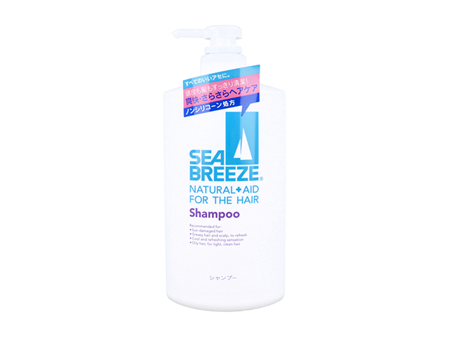 ヘアシャンプー ファイントゥデイ シーブリーズ f ノンシリコーン アクアティックシトラスの香り 本体 600mL X5本