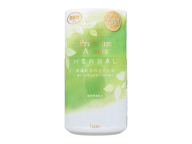 トイレ用消臭芳香剤 エステー トイレの消臭力 プレミアムアロマ 木漏れ日のうたたね 温もりに包まれるリーフの香り 400mL X6個