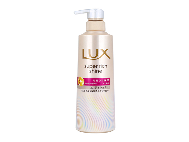 ヘアコンディショナー ユニリーバ・ジャパン LUX ラックス スーパーリッチシャイン モイスチャー うるツヤ保湿 ジューシーフルーツと華やかフローラルの香り 400g X3本