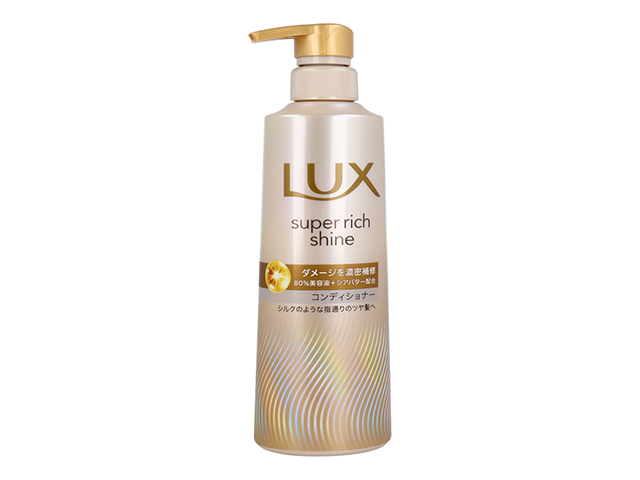 ヘアコンディショナー ユニリーバ・ジャパン LUX ラックス スーパーリッチシャイン ダメージリペア 補修コンディショナー ジューシーフルーツと華やかフローラルの香り 400g X3本