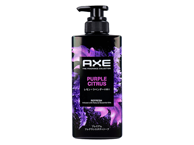 ボディソープ ユニリーバ・ジャパン AXE アックス プレミアムフレグランス パープルシトラス レモン＋ラベンダーの香り 440g X3本
