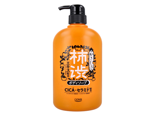 ナチュラルボディソープ CLOVER 柿渋 森林浴の香り 800mL X3本
