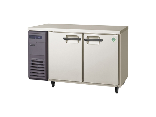 業務用ヨコ型冷凍冷蔵庫 フクシマガリレイ LCU-121PX ノンフロン冷媒 冷凍78L/冷蔵74L 1室冷凍 冷蔵室LED庫内灯付 内装ステンレス 単相100V