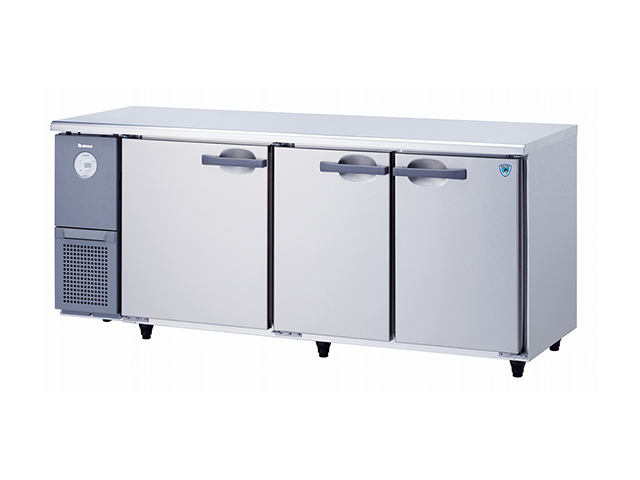 業務用ヨコ型冷凍冷蔵庫 大和冷機 エコ蔵くん 6261S-EC 冷凍160L/冷蔵241L インバータ制御 単相100V