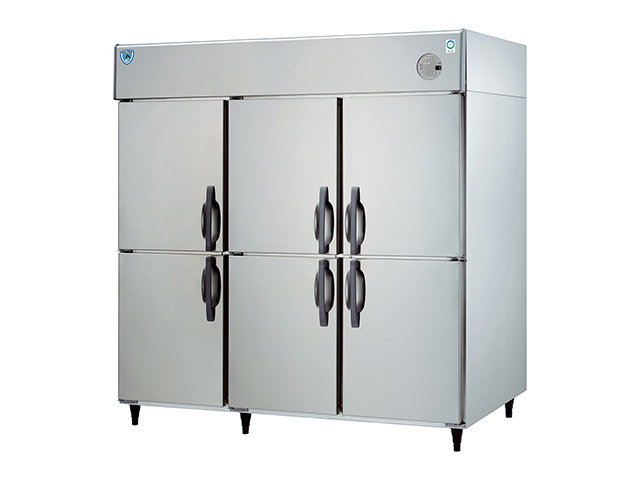 業務用タテ型冷蔵庫 大和冷機 LNXA-1883CD 自然冷媒仕様 冷蔵1684L 三相200V