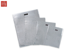 保冷袋 ウツヰ ミラクルパック 平袋LLサイズ 両面テープ・取っ手穴付き 350x475mmマチ無し 250枚入り