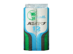 業務用イレットペーパー 林製紙 ハードバンビーナ シングル65m 12Rx8パック