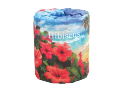 販促用トイレットペーパー ハイビスカス ダブル30m 個包装100個