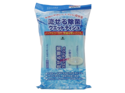 消耗品なごみ　コットン・ラボ流せる除菌ウェットティッシュ せっけんの香り