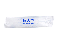 使い捨ておしぼり iiもの本舗 フレッシュプラス 超大判 薄手ウェットタオル 50本入Ｘ6パック