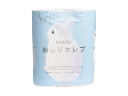 トイレットペーパー 王子ネピア ネピアおしりセレブ 無香料 ダブル40m 4ロールX10パック