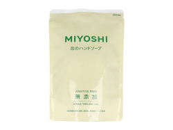 ミヨシ石鹸 無添加せっけん 泡のハンドソープ 詰替用 300ml 24パック