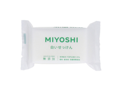 送料無料 ミヨシ石鹸 無添加 白いせっけん 1pｘ個
