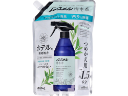 ノンスメル清水香 衣類／布製品／空間用消臭剤 ホワイティーフレッシュの香り 詰替用 600mLＸ5パック