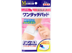 デルガード ワンタッチパッド Mサイズ 6枚入り X5パック