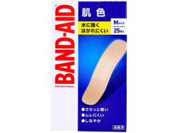 バンドエイド 肌色 滅菌済 Mサイズ 25枚入り X6箱