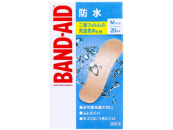 バンドエイド 防水 滅菌済 Mサイズ 20枚入り X6箱