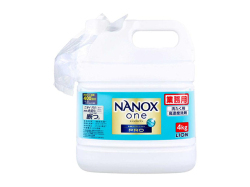 ライオン 業務用 NANOXone ナノックスワン 洗たく用高濃度洗剤 高濃度コンプリートジェル PRO パウダリーソープの香り 4kg